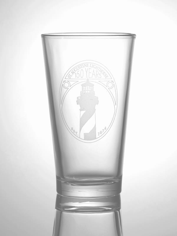 Etched150th Pint Glass